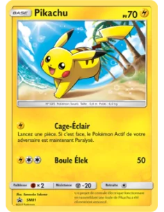 Pikachu Holographique - Carte Pokémon SM82 Black Star Soleil et Lune S&L 3.5NEUVE FR - Cartes Pokémon Françaises | Keytwo.be vot