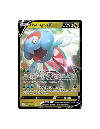 Hydragon V - Carte Pokémon 114/172 Stars Etincelantes E&B 9 NEUVE FR - Cartes Pokémon Françaises | Keytwo.be votre boutique Poké
