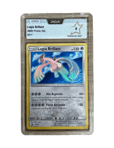 Lugia Brillant SM82 Black Star Soleil et Lune S&L 3.5 - Carte Pokemon PCA 9 - Cartes Gradées Pokémon | Keytwo.be votre boutique 