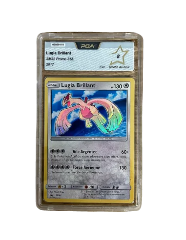 Lugia Brillant SM82 Black Star Soleil et Lune S&L 3.5 - Carte Pokemon PCA 8 - Cartes Gradées Pokémon | Keytwo.be votre boutique 