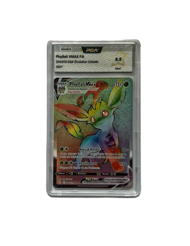 PHYLLALI VMAX FA 204/203 E&B 2021 GRADEE PCA 9.5 - Cartes Gradées Pokémon | Keytwo.be votre boutique Pokémon de référence