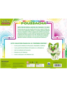 COFFRET V - COLLECTION PALDEA POUSSACHA - Coffret Pokémon français | Keytwo.be votre boutique Pokémon de référence 2