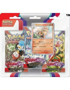 Tripack Pokemon Ecarlate et Violet 01 FR - Tripack Pokémon | Keytwo.be votre boutique Pokémon de référence 2