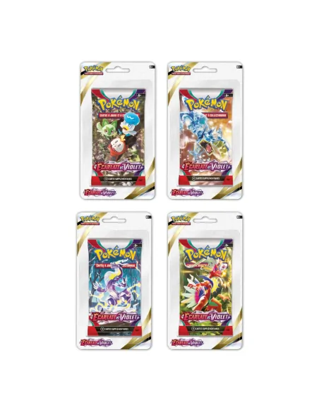 Booster Sous Blister Pokemon Ecarlate et Violet 01 FR - Boosters Pokémon | Keytwo.be votre boutique Pokémon de référence