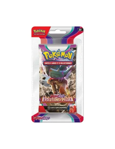 Booster Sous Blister Pokemon Evolutions à Paldea EV 02 FR - Boosters Pokémon | Keytwo.be votre boutique Pokémon de référence