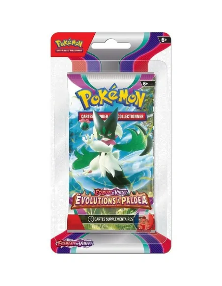 Booster Sous Blister Pokemon Evolutions à Paldea EV 02 FR - Boosters Pokémon | Keytwo.be votre boutique Pokémon de référence