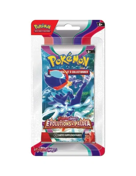 Booster Sous Blister Pokemon Evolutions à Paldea EV 02 FR - Boosters Pokémon | Keytwo.be votre boutique Pokémon de référence