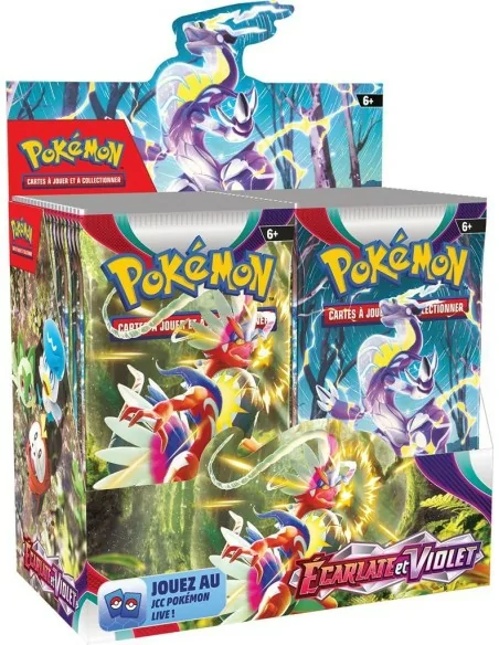 Display Pokemon Ecarlate et Violet 01 FR - Display Pokémon | Keytwo.be votre boutique Pokémon de référence