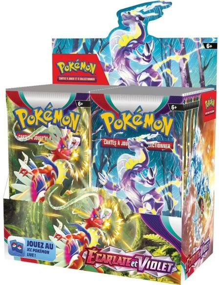 Display Pokemon Ecarlate et Violet 01 FR - Display Pokémon | Keytwo.be votre boutique Pokémon de référence