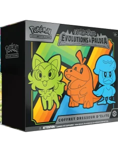 Coffret Dresseur D’élite Pokemon Evolutions à Paldea EV 02 Français - ETB Pokémon au meilleur prix ! | Keytwo.be votre boutique