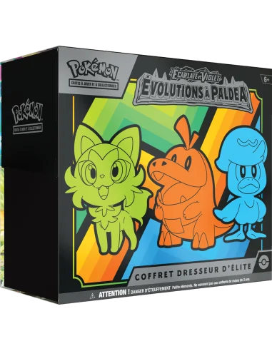 Coffret Dresseur D’élite Pokemon Evolutions à Paldea EV 02 Français - ETB Pokémon au meilleur prix ! | Keytwo.be votre boutique 
