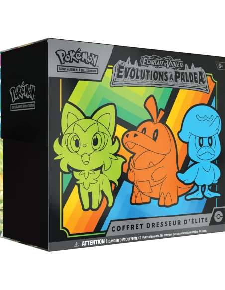 Coffret Dresseur D’élite Pokemon Evolutions à Paldea EV 02 Français - ETB Pokémon au meilleur prix ! | Keytwo.be votre boutique 