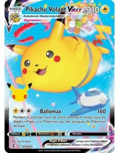 CARTE POKÉMON PIKACHU VOLANT-VMAX 7/25 EB7.5 - Cartes Pokémon Françaises | Keytwo.be votre boutique Pokémon de référence