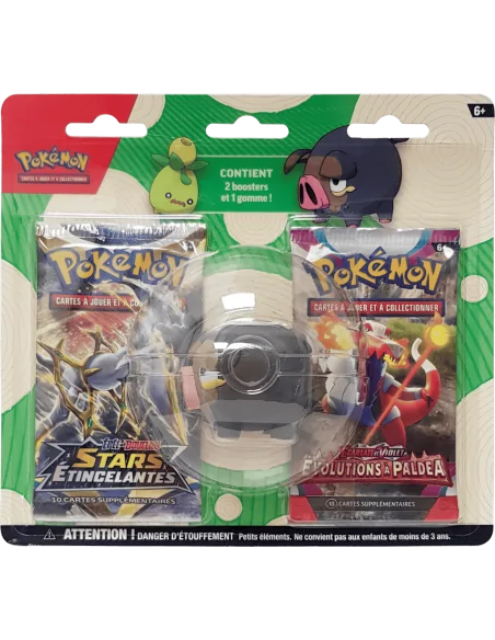 Duo pack EB09 + EV02 - 2 Boosters - Français - Boosters Pokémon | Keytwo.be votre boutique Pokémon de référence