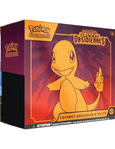 ETB EV03 - Coffret Dresseur D’élite Flammes Obsidiennes - Produits scellés | Keytwo.be votre boutique Pokémon de référence