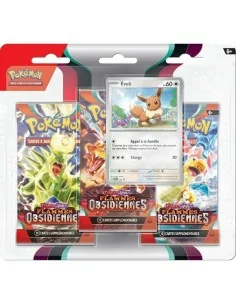 Tripack EV03 - Flammes Obsidiennes - Tripack Pokémon | Keytwo.be votre boutique Pokémon de référence