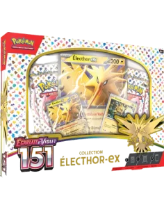 Coffret Électhor EX 151 - Écarlate et Violet EV3.5 - FR - Coffret Pokémon français | Keytwo.be votre boutique Pokémon de référen