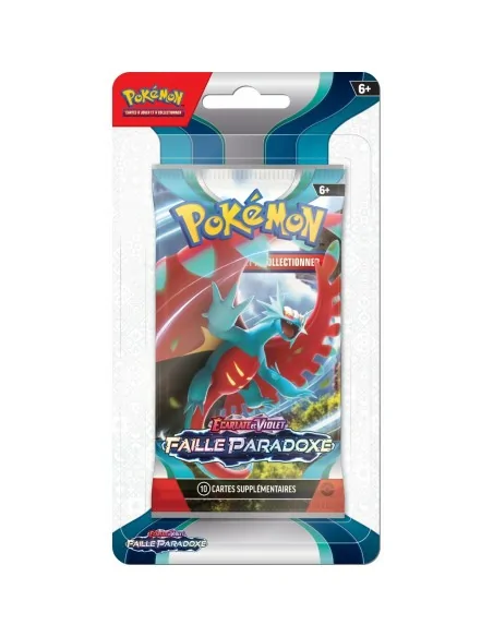 Booster EV 04 Sous Blister Faille Paradoxe - Francais - Boosters Pokémon | Keytwo.be votre boutique Pokémon de référence