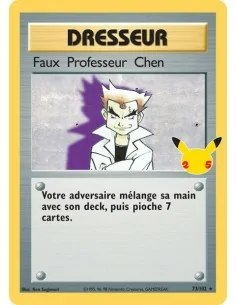 CARTE POKÉMON FAUX PROFESSEUR CHEN 73/102 EB7.5 - Cartes Pokémon Françaises | Keytwo.be votre boutique Pokémon de référence