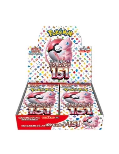 Display Pokemon SV2A - Pokémon Card 151 Japonais - Display Pokémon | Keytwo.be votre boutique Pokémon de référence