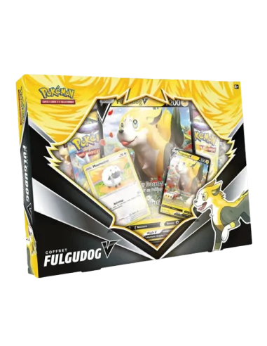 Coffret Fulgudog‑V FR - Coffret Pokémon français | Keytwo.be votre boutique Pokémon de référence