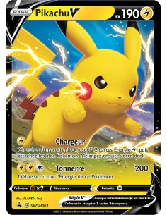 CARTE POKÉMON PIKACHU V PROMO 61 EB4.5 - Cartes Pokémon Françaises | Keytwo.be votre boutique Pokémon de référence