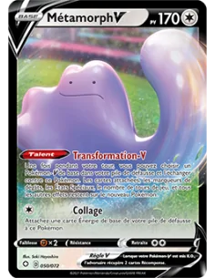 CARTE POKÉMON MÉTAMORPH V 50/72 EB 4.5 - Cartes Pokémon Françaises | Keytwo.be votre boutique Pokémon de référence