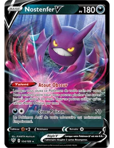 CARTE POKÉMON NOSTENFER V 44/72 EB 4.5 - Cartes Pokémon Françaises | Keytwo.be votre boutique Pokémon de référence